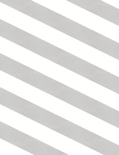 Hand-Crafted Cement Tile by Aimee Wilder, Split Rectangle Design