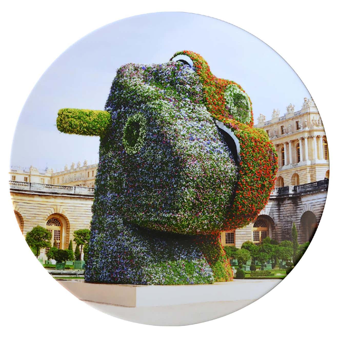 Koons Split Rocker Background Split Rocker Plate by Jeff Koons For Sale at 1stDibs