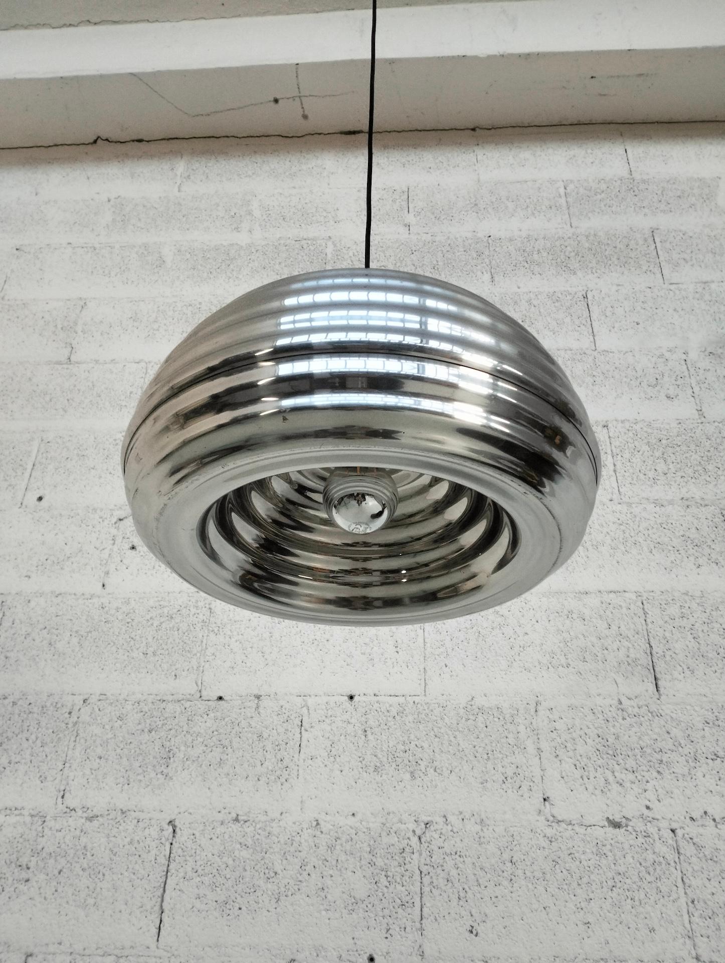 “Splugen Brau” pendant lamp By Achille e Piergiacomo Castiglioni per Flos 70s For Sale 1
