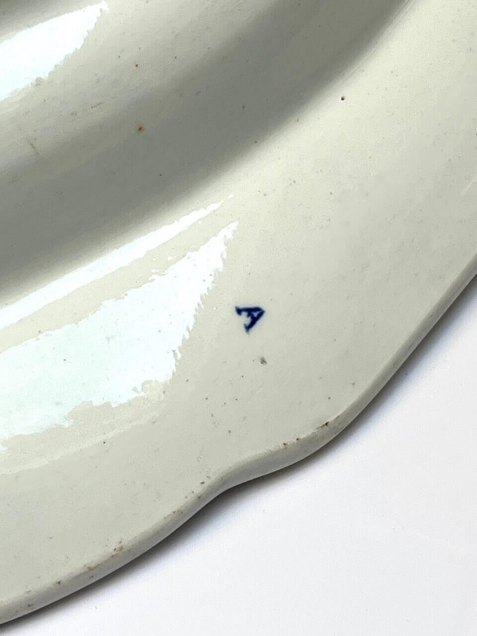 Spode Blaues und weißes italienisches Muster Große Brunnen- und Baumtafel, um 1820 (Keramik) im Angebot