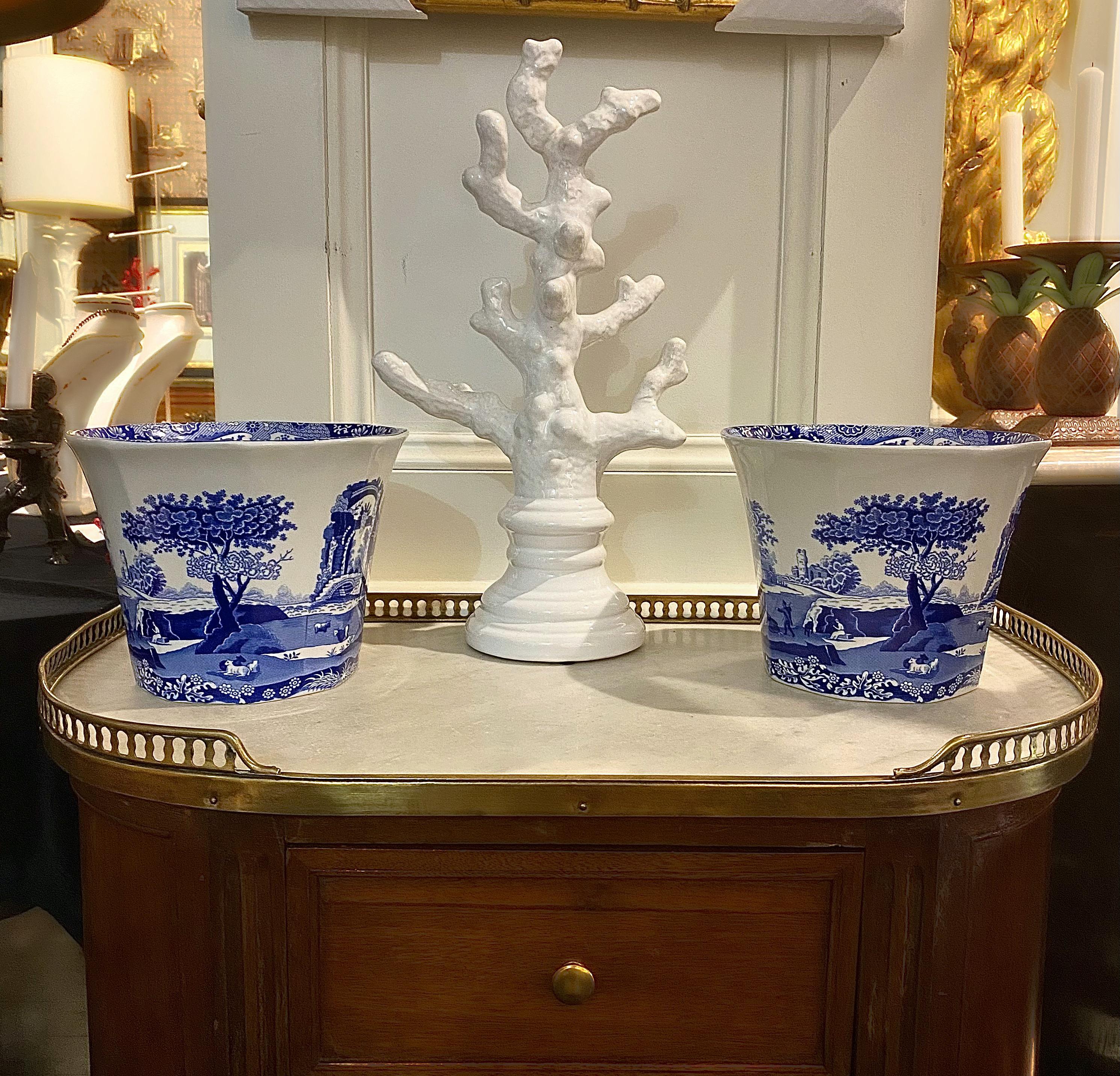 Spode Blue Italian 81 Piece Dinner Set For Sale 11