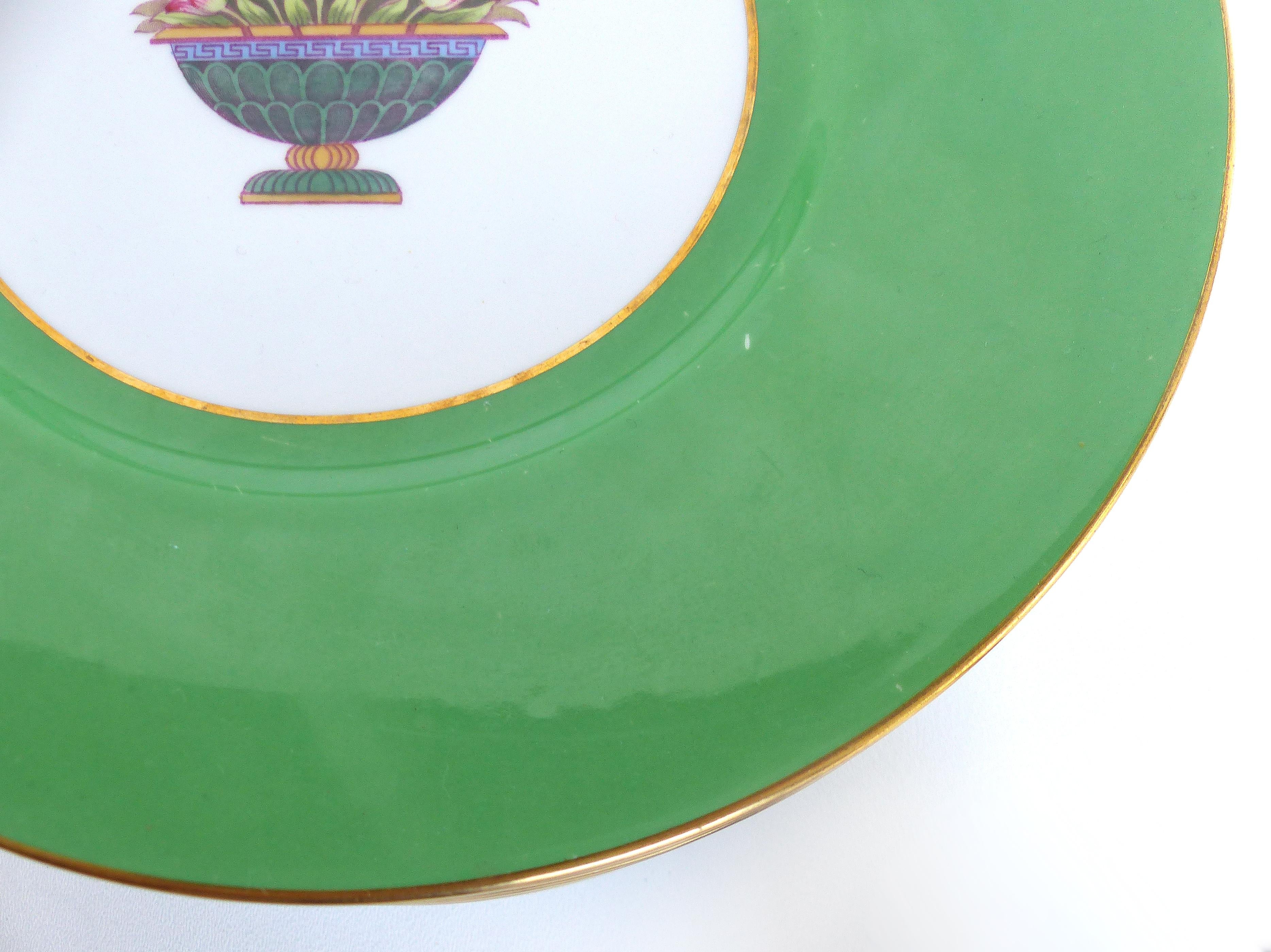20th Century Spode Copeland China Dinner Plates Retailed at Martin, Washington, DC  Set of 12