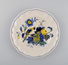 Spode, England, Blue Bird Service in Hand-Painted Porcelain