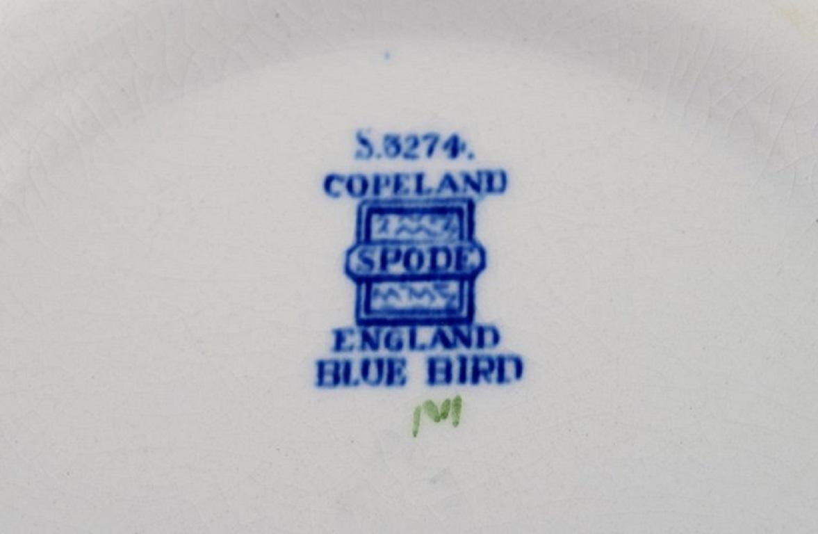 Spode, Inglaterra, Servicio Pájaro Azul en Porcelana Pintada a Mano en venta 2