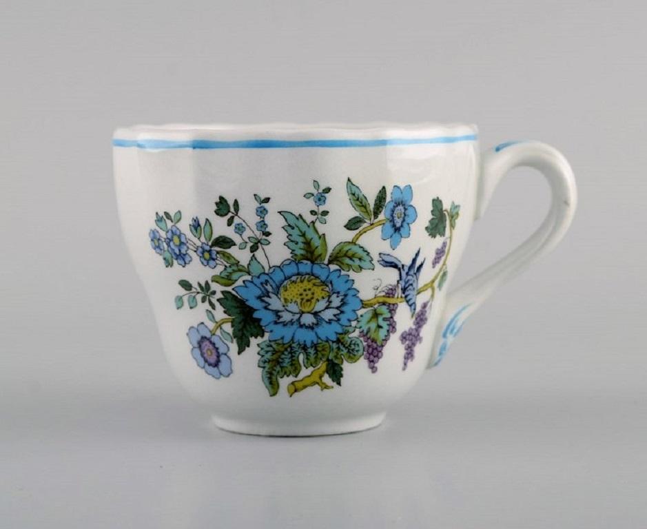 English Spode, England, Mulberry Coffee Service for Five People in Porcelain, 1960s/70s For Sale