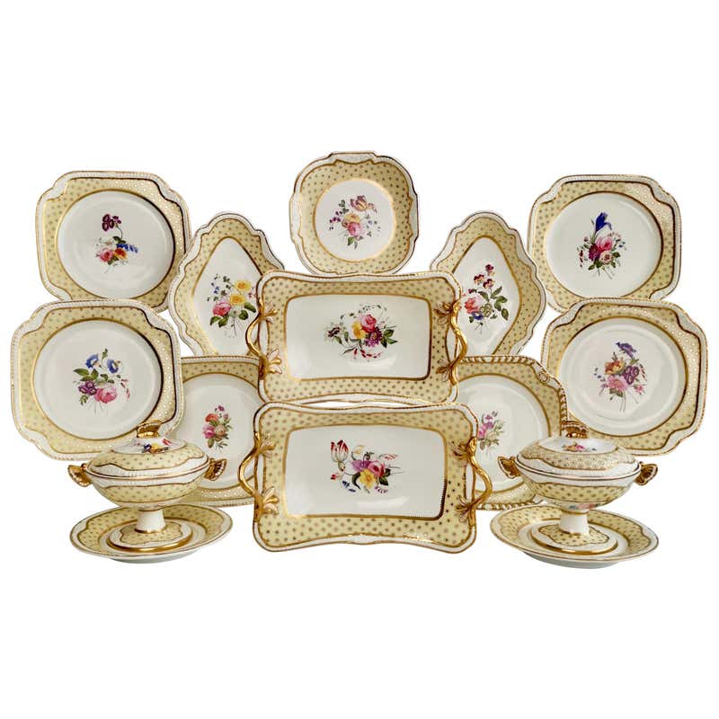 Spode New Stone China Dinner Service Eighty Four Pieces, Pattern #3504 ...