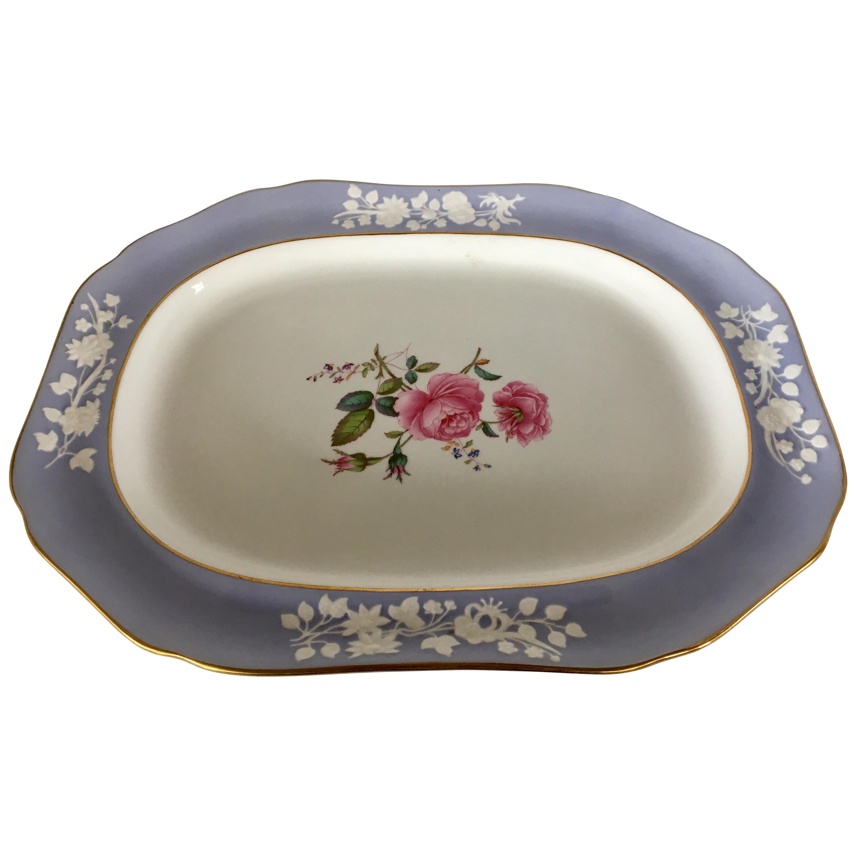 Spode Fine China Maritime Rose Pattern Porcelain Large Serving Platter Charger