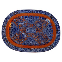 Plato de Clobberware Spode Flower Cross