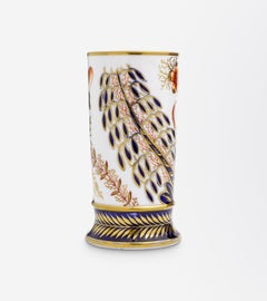 Spode Imari Style Spill Vase in 'Banana Tree' Pattern