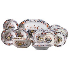 Spode New Stone China Dinner Service Eighty Four Pieces, Pattern #3504