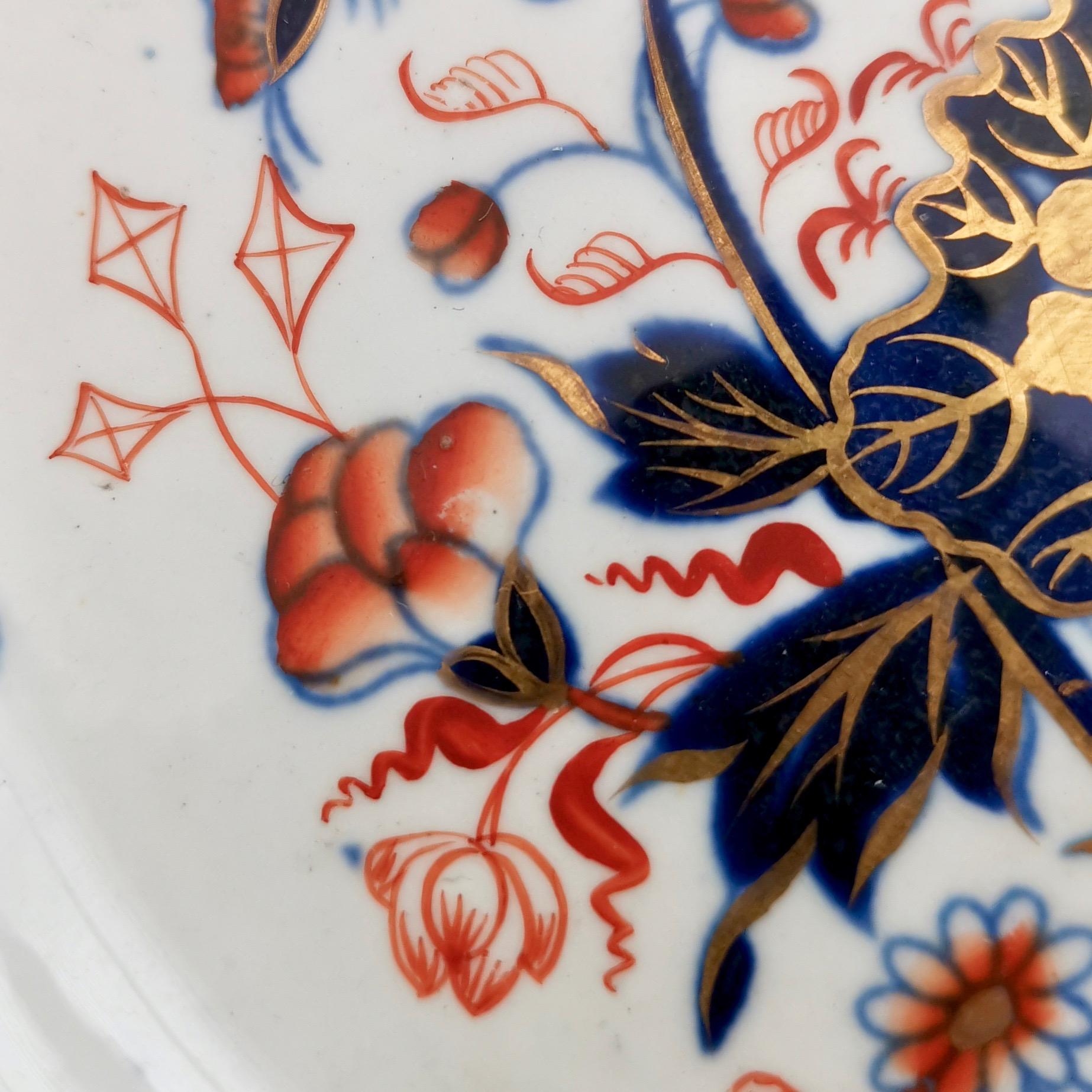 Early 19th Century Spode Plate, Bang Up Pattern Chinoiserie New Stone China, Regency 1822-1833