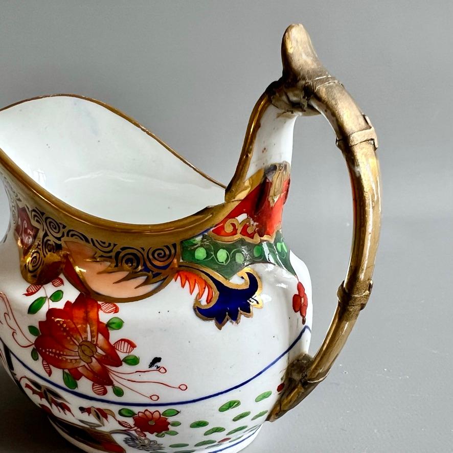 Spode Porcelain Tea Service, Imari Tobacco Leaf Pattern 967, Georgian ca 1810 For Sale 8
