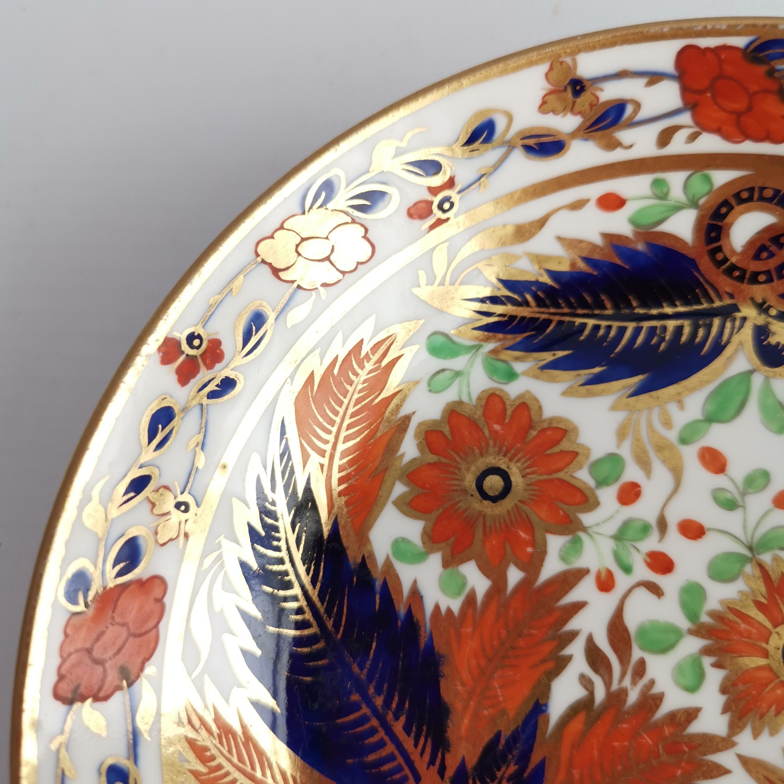 Spode Porcelain Teacup, Imari Pattern Originally New Hall, Regency, ca 1810 7