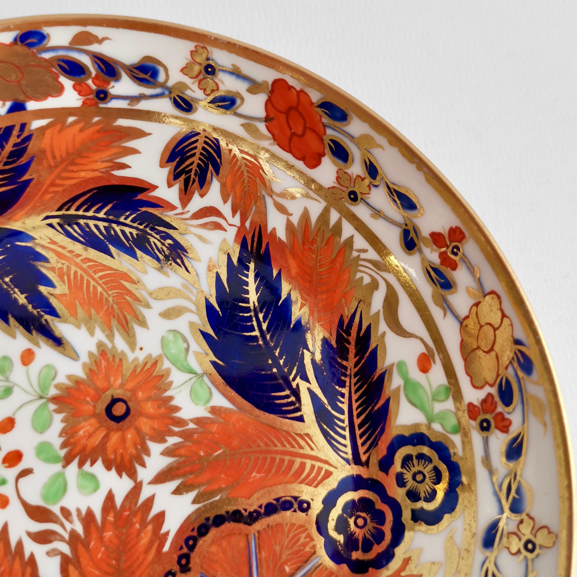 Spode Porcelain Teacup, Imari Pattern Originally New Hall, Regency, ca 1810 3
