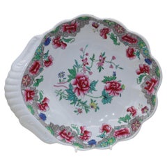 Antique Spode shell shaped dessert bowl pattern 3125