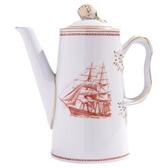 Bricco da tè/caffè Spode Trade Winds pattern Lowestoft light house, 1960-1995