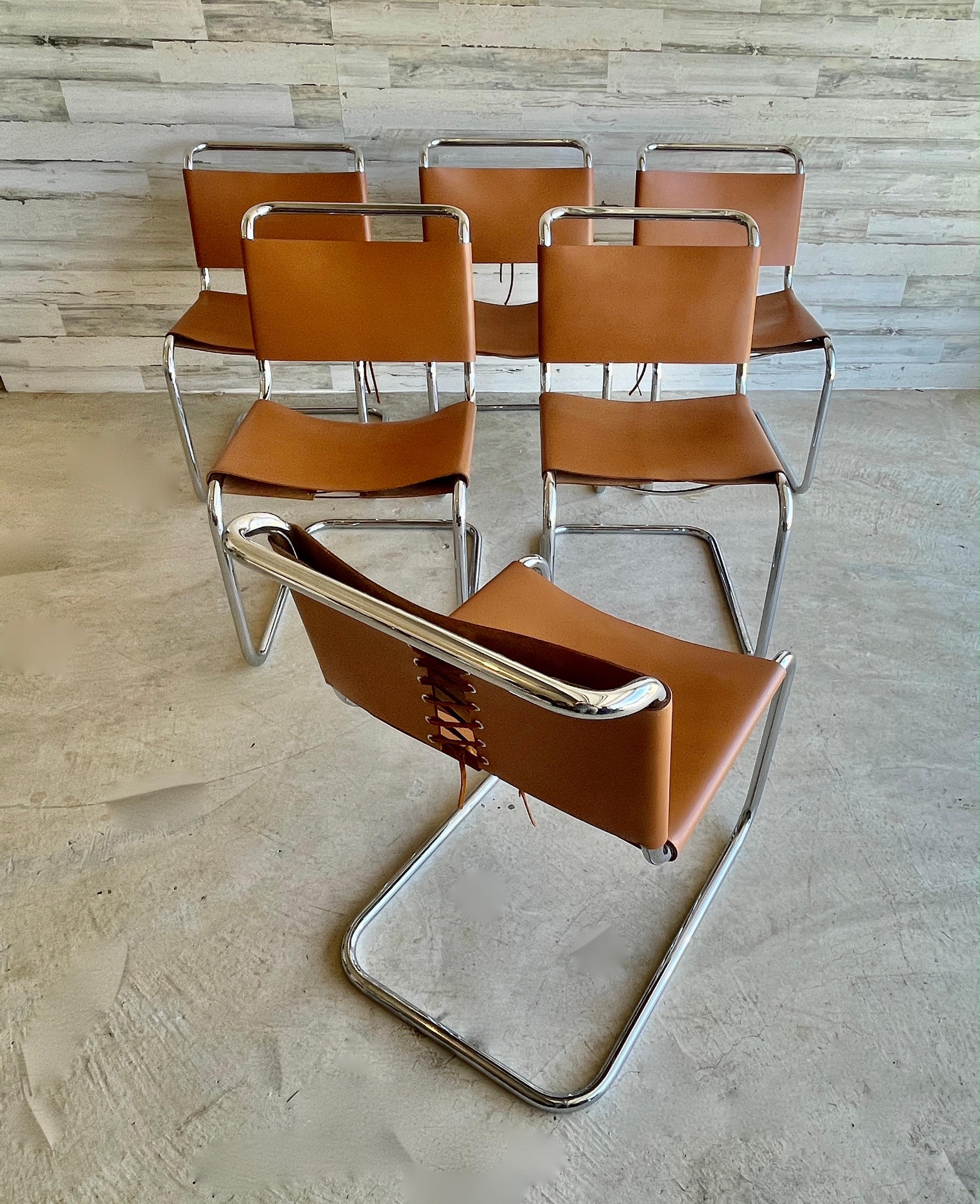 Spoleto Dining Chairs Attributed to Knoll 6