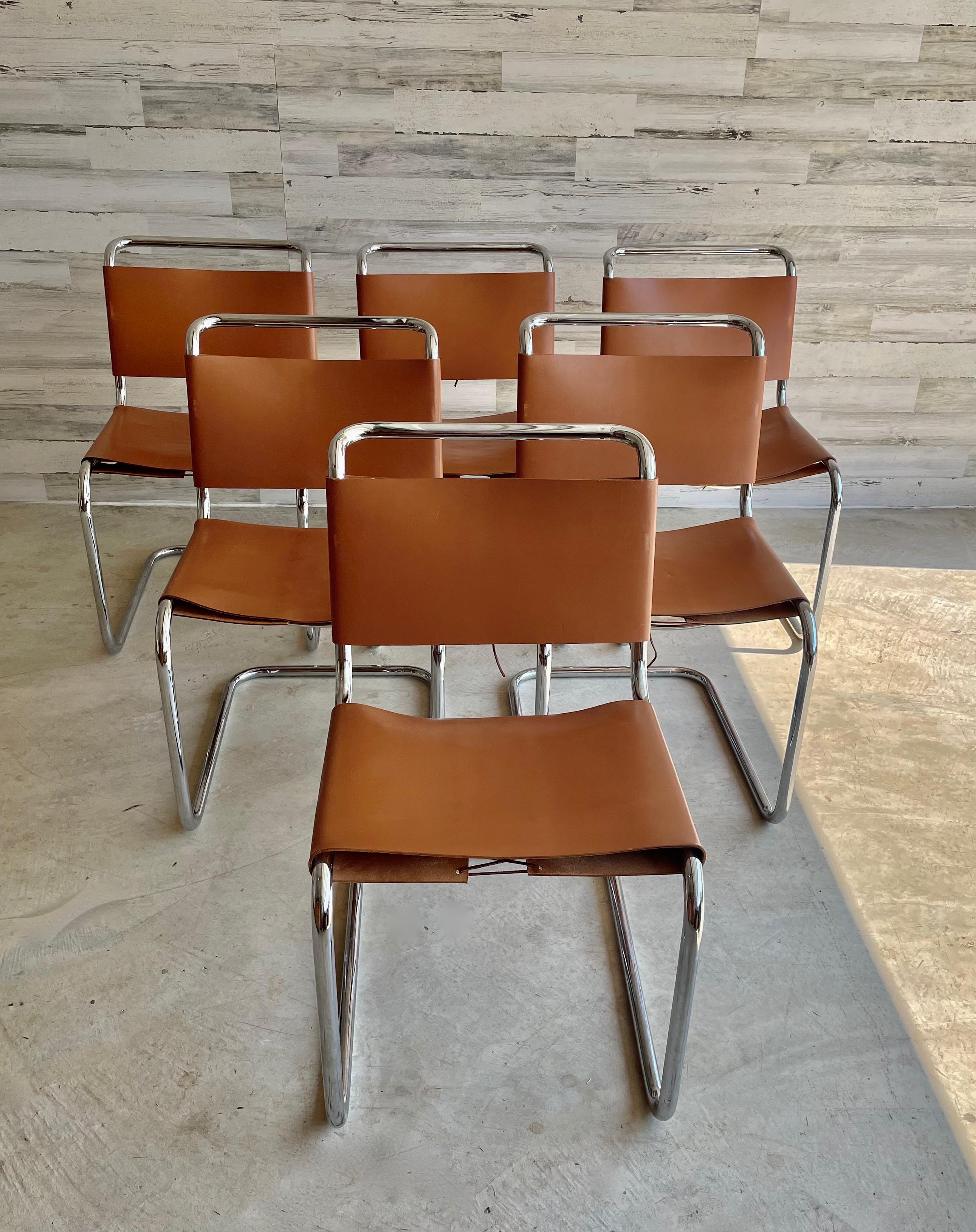 Spoleto Dining Chairs Attributed to Knoll 8