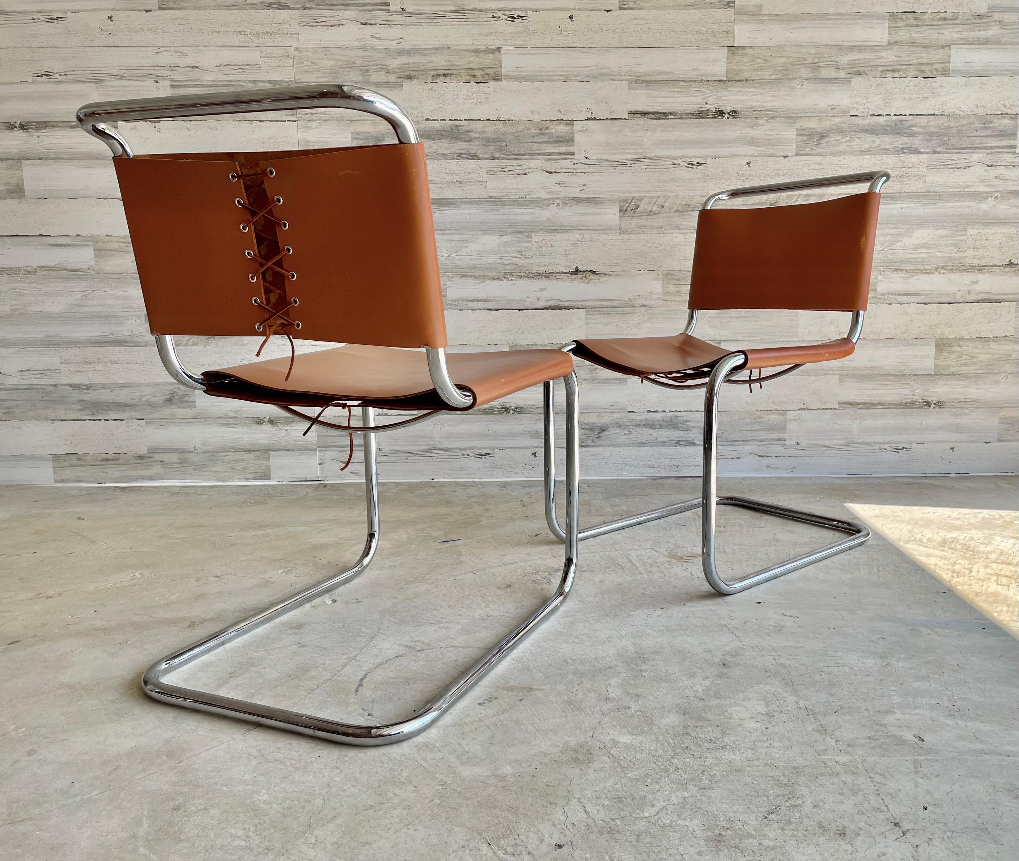Late 20th Century Spoleto Dining Chairs Attributed to Knoll
