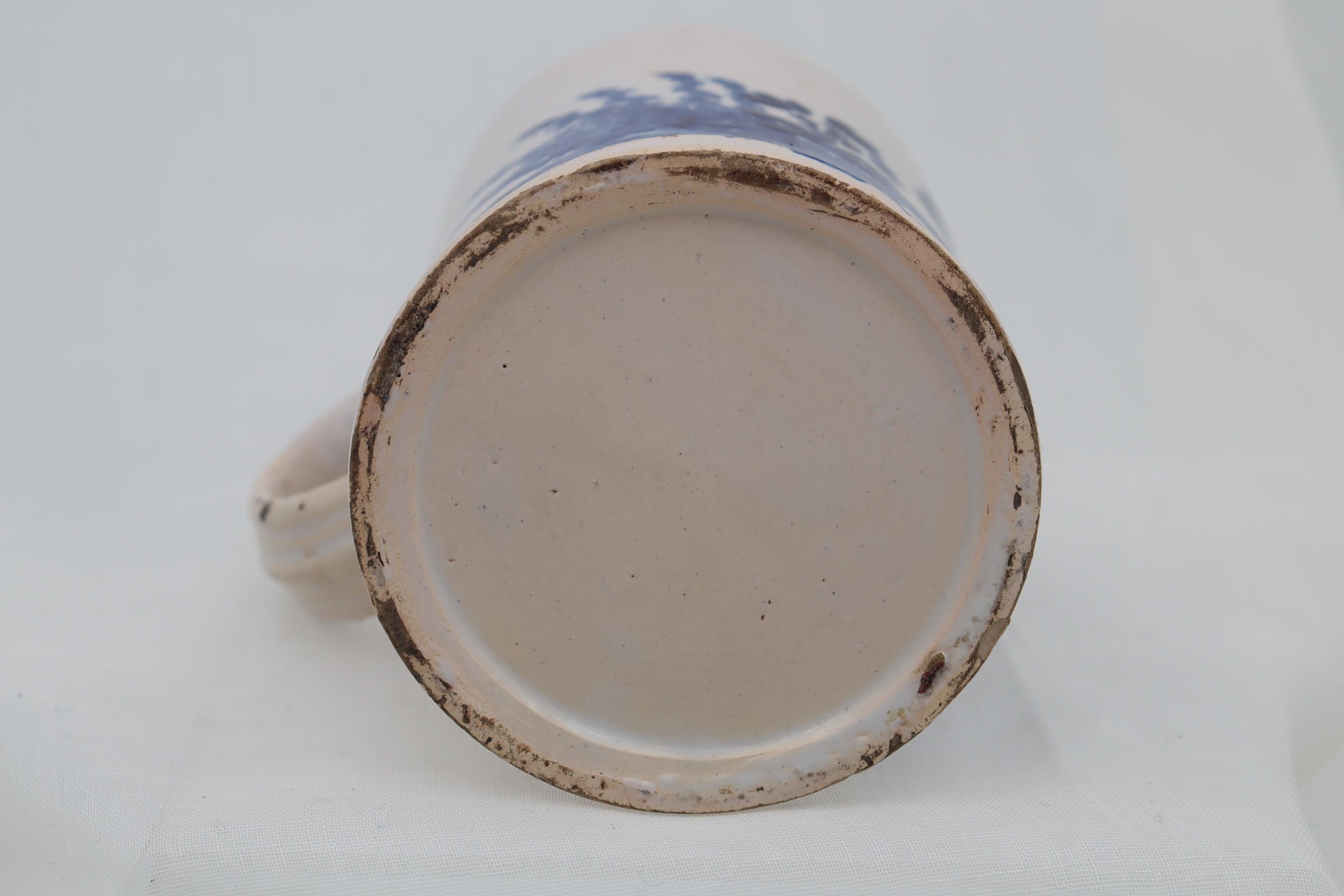 Mid-19th Century Spongeware Mug For Sale