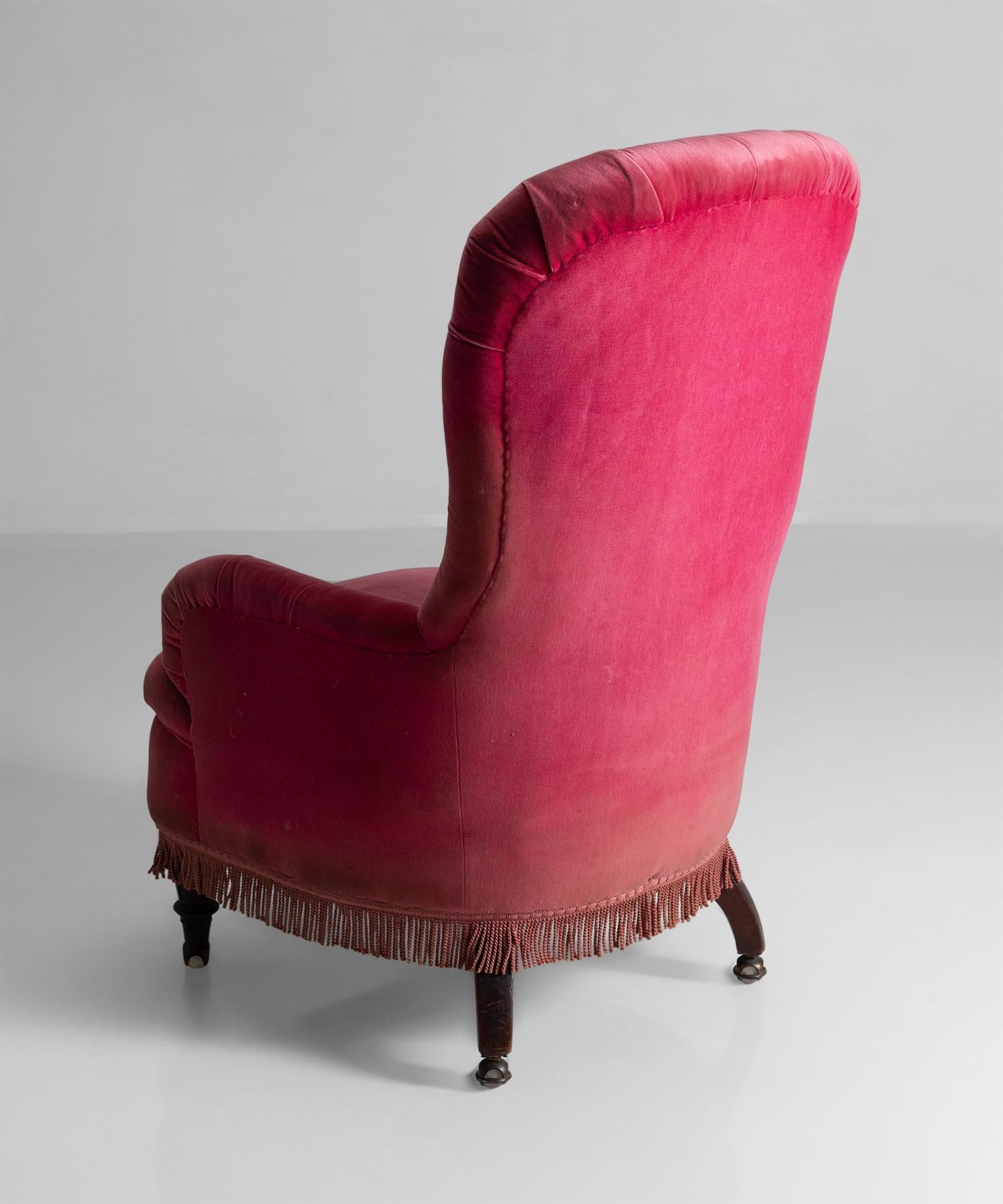 French Spoon Back Armchair