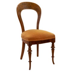 Juego de 4 sillas de comedor con respaldo en forma de cuchara