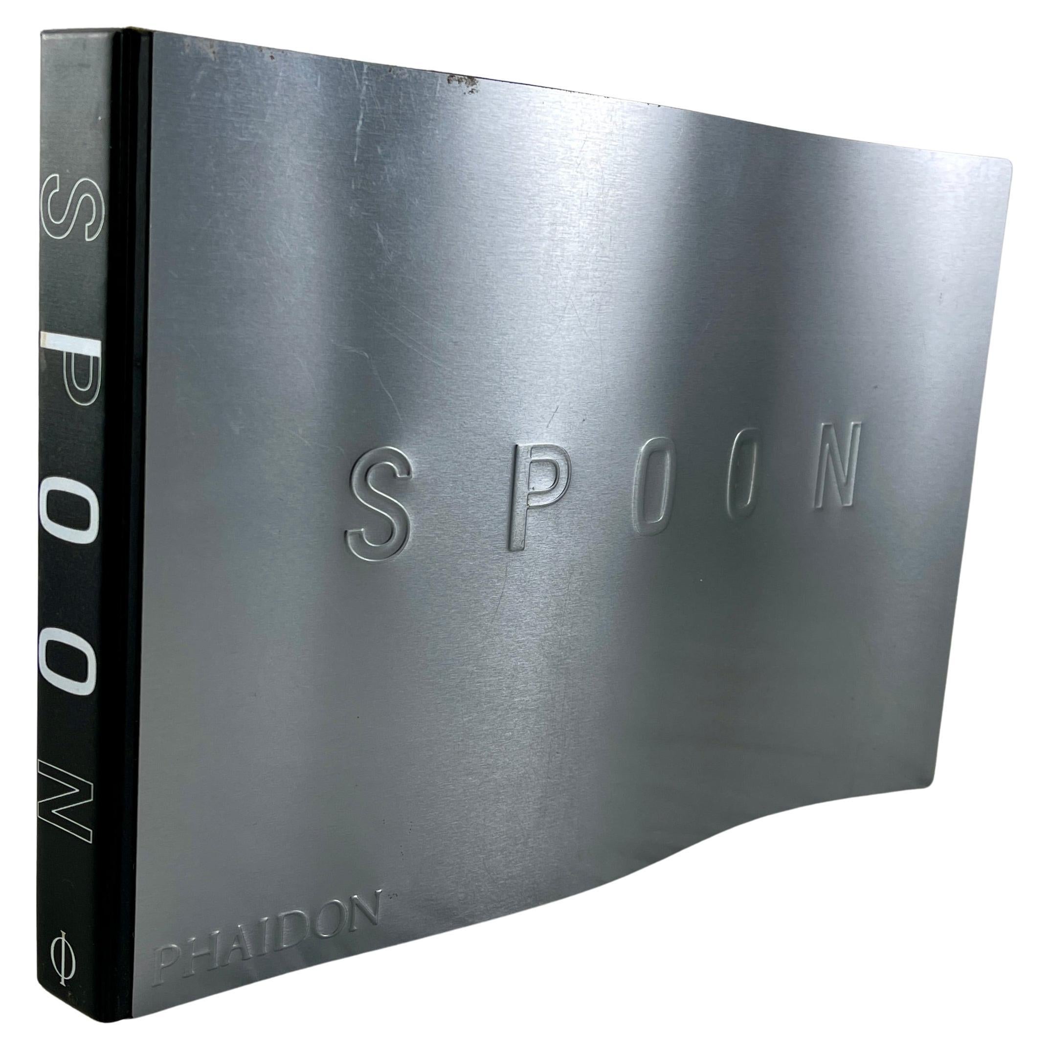 “Spoon” Industrial Design Steel Covered Book, Phaidon Press – 1st Edition For Sale