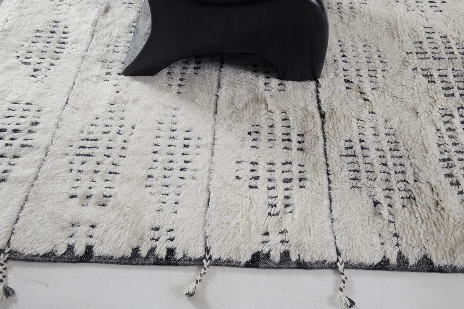 Löffelbill, Sandpiper-Kollektion von Mehraban (Handgeknüpft) im Angebot