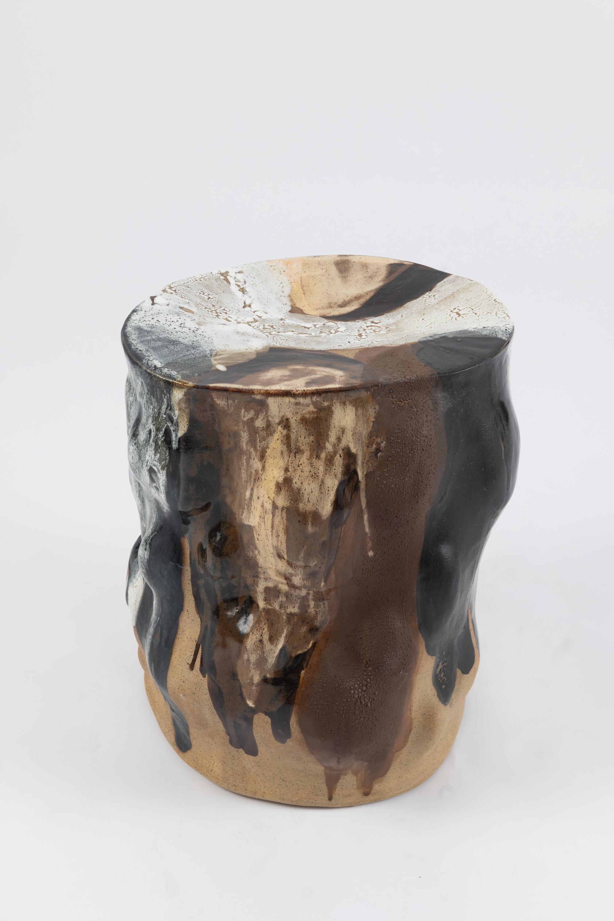 Trish DeMasi
Spora Stool/Table, 2022
Glazed and raw stoneware
19 x 15 x 10.5 in
