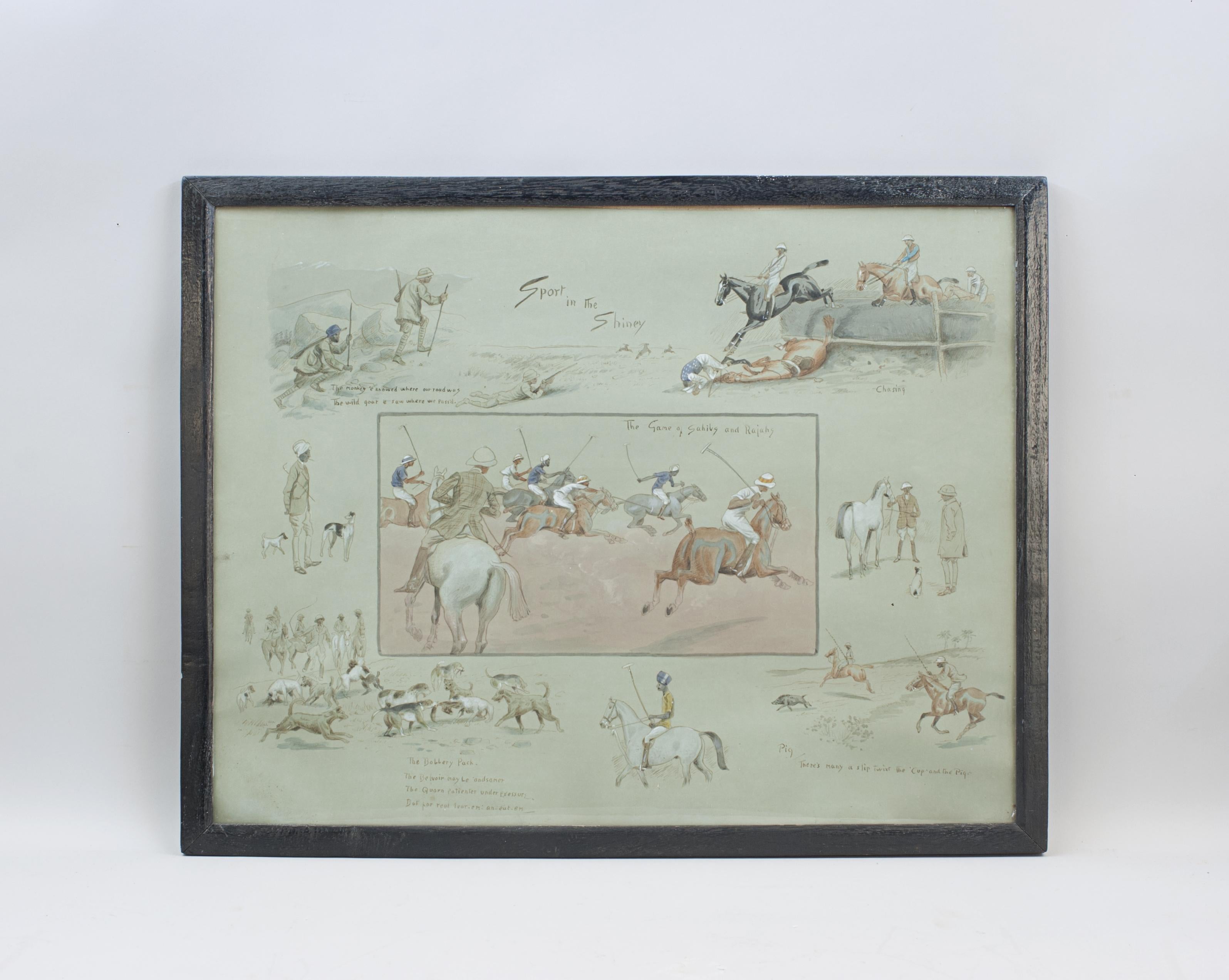 Polo-Aquarell, 