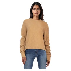 Sportmax Beige Wool Distressed Jumper Size M
