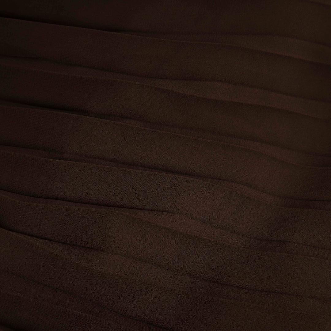 Sportmax Brown Silk Bolero Size M In Good Condition In London, GB
