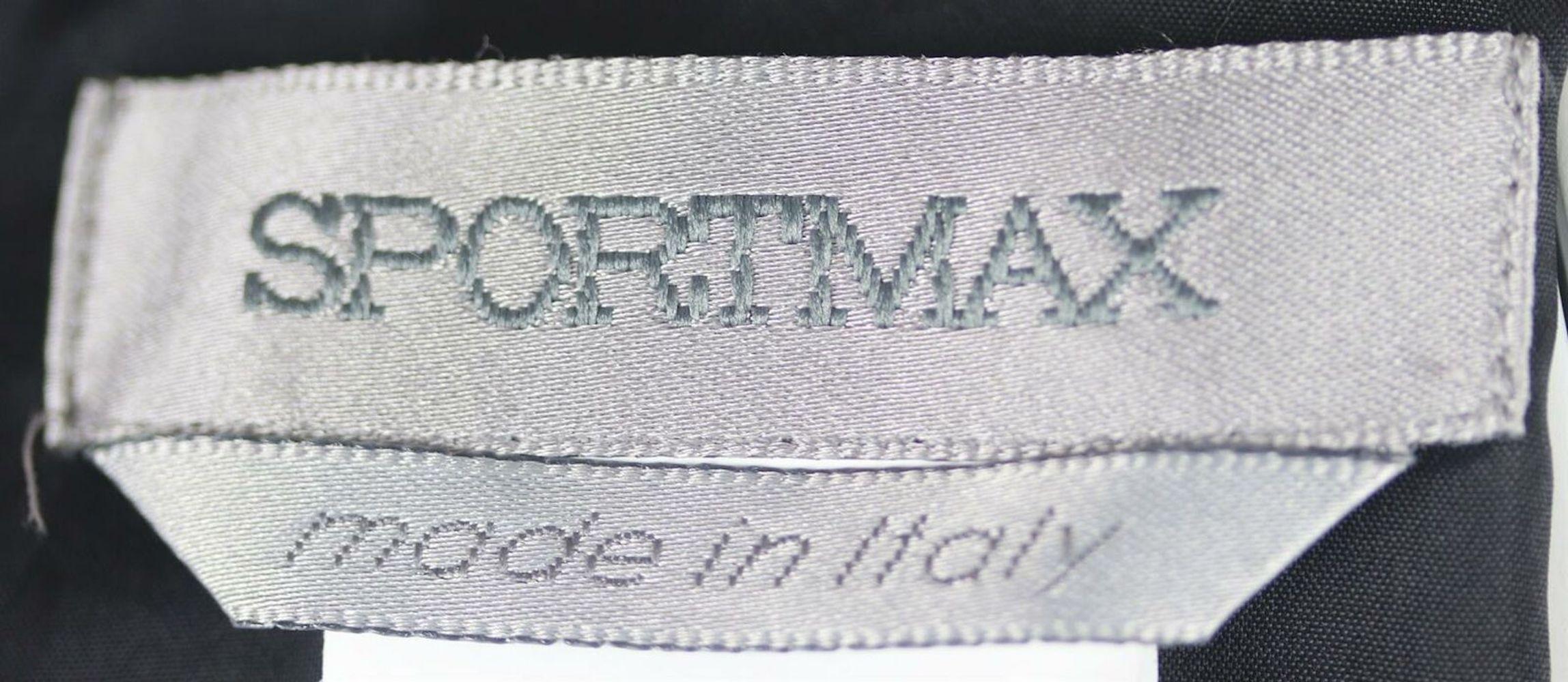 Black Sportmax Cropped Belted Crepe Jumpsuit