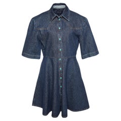 Sportmax Mini Abito Panaro in Denim Blu Navy L.L.A.