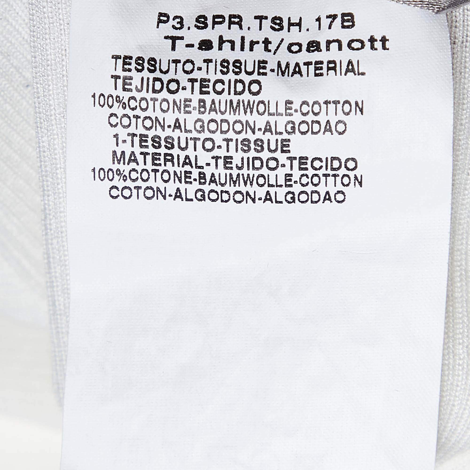 Sportmax Weißes Kurzarm-T-Shirt aus Baumwollstrick S Damen im Angebot