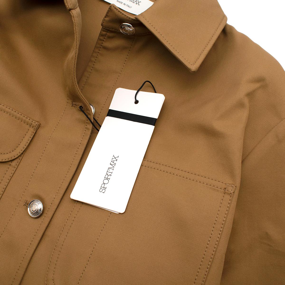 sportmax deconstructed fitted jacket