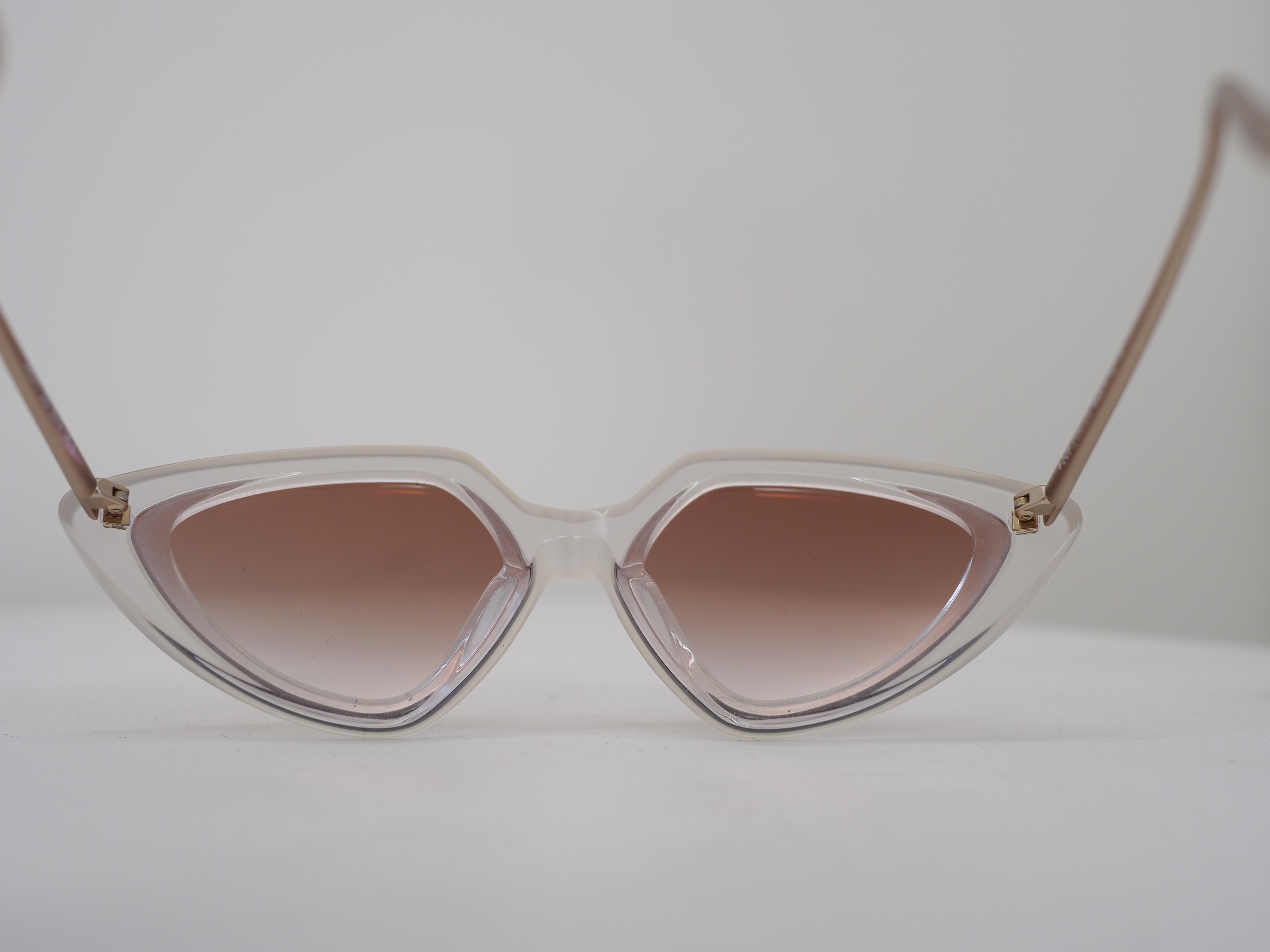 Sportmax pink sunglasses For Sale 1