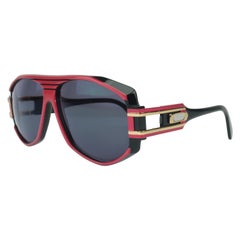 Sporty Cazal Legends Model 163 Red & Black Sunglasses