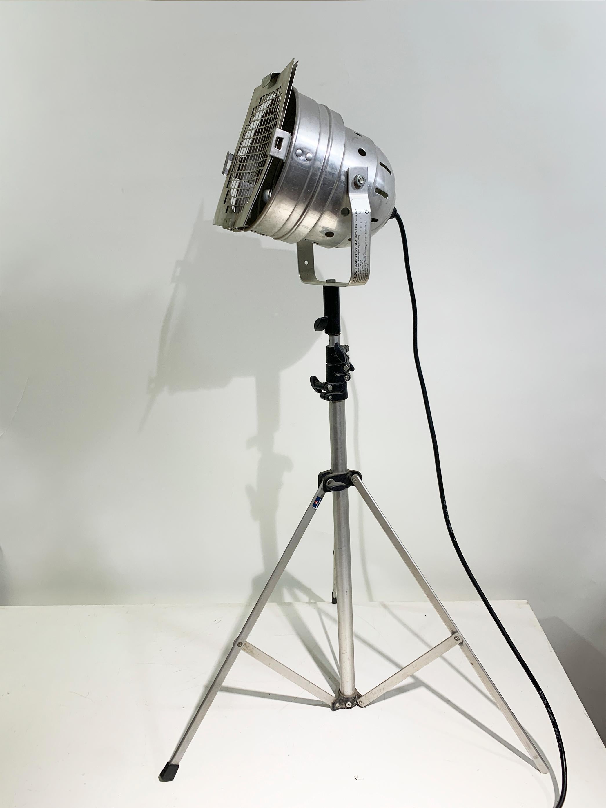Lampada da terra a luce spot di DTS, anni '80 in vendita 2