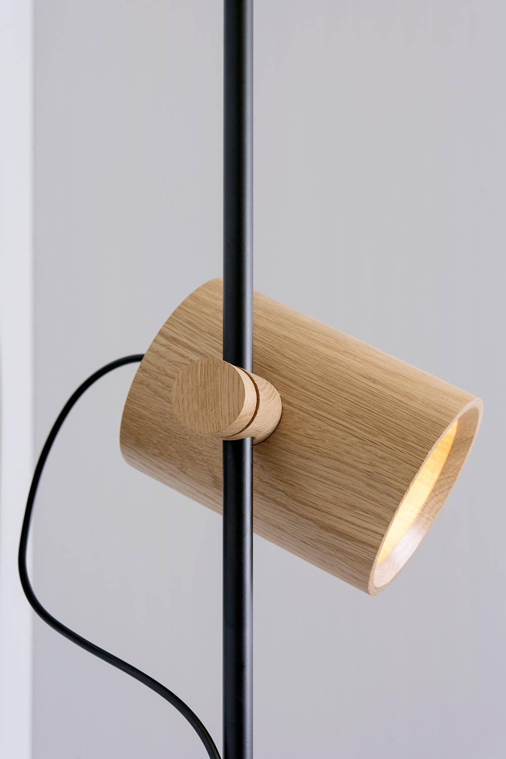 Modern Spot on Line Wall Lamp by ASAF Weinbroom Studio
