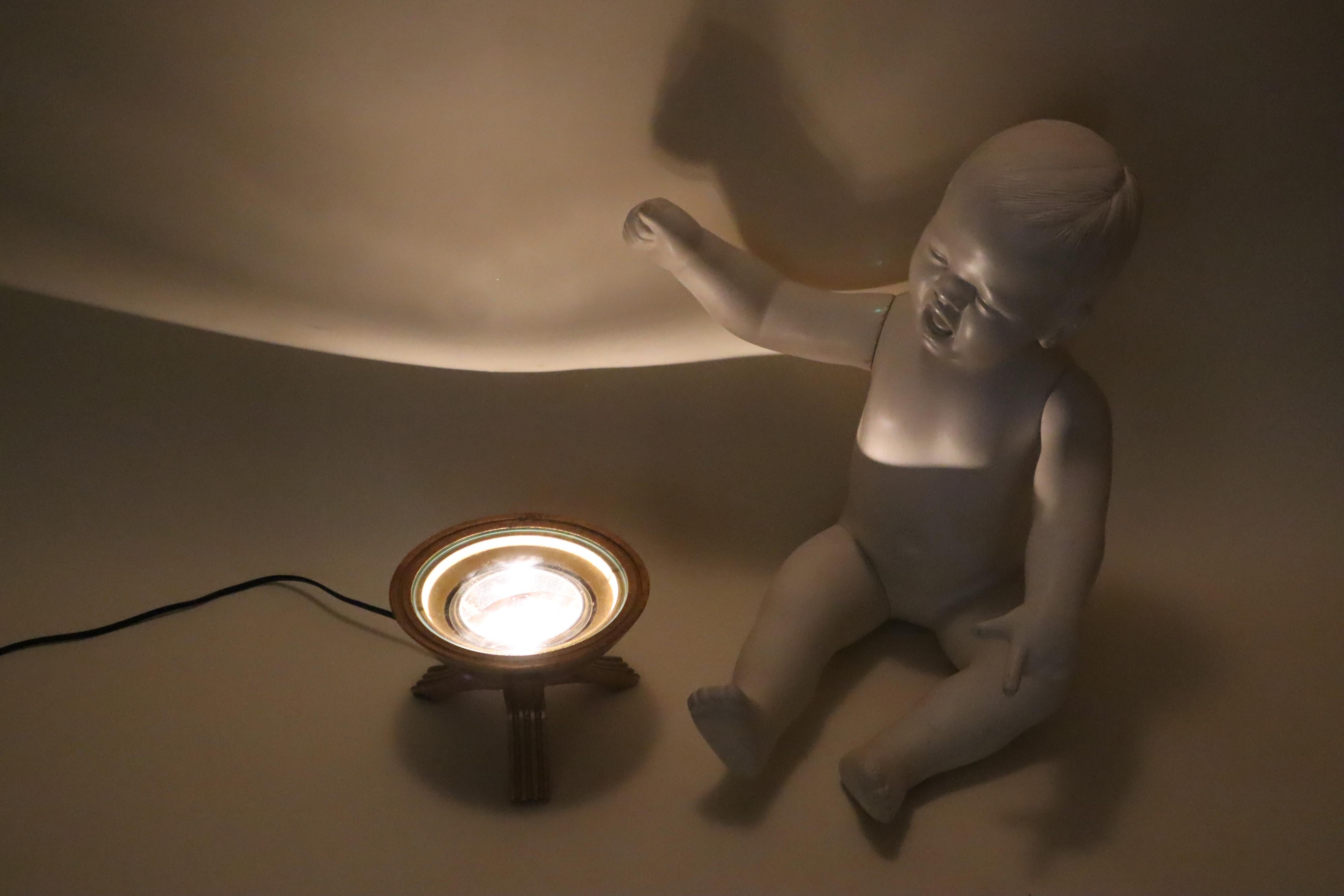 Métal Spot Olympia Art Déco Or Par Bernd Beisse, Allemagne années 1990 en vente