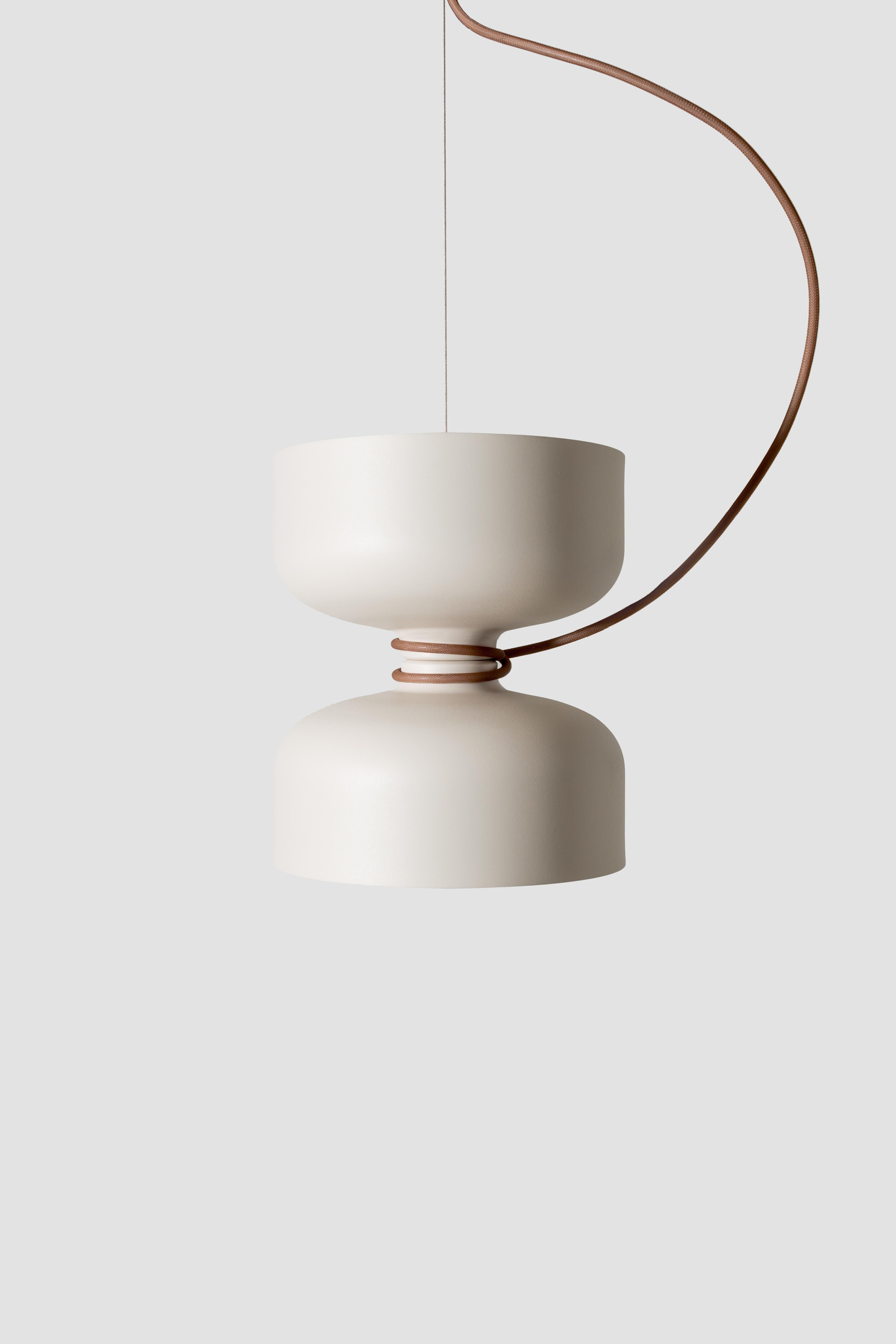 Organic Modern Spotlight Volumes, Pendant AA 'sage' For Sale