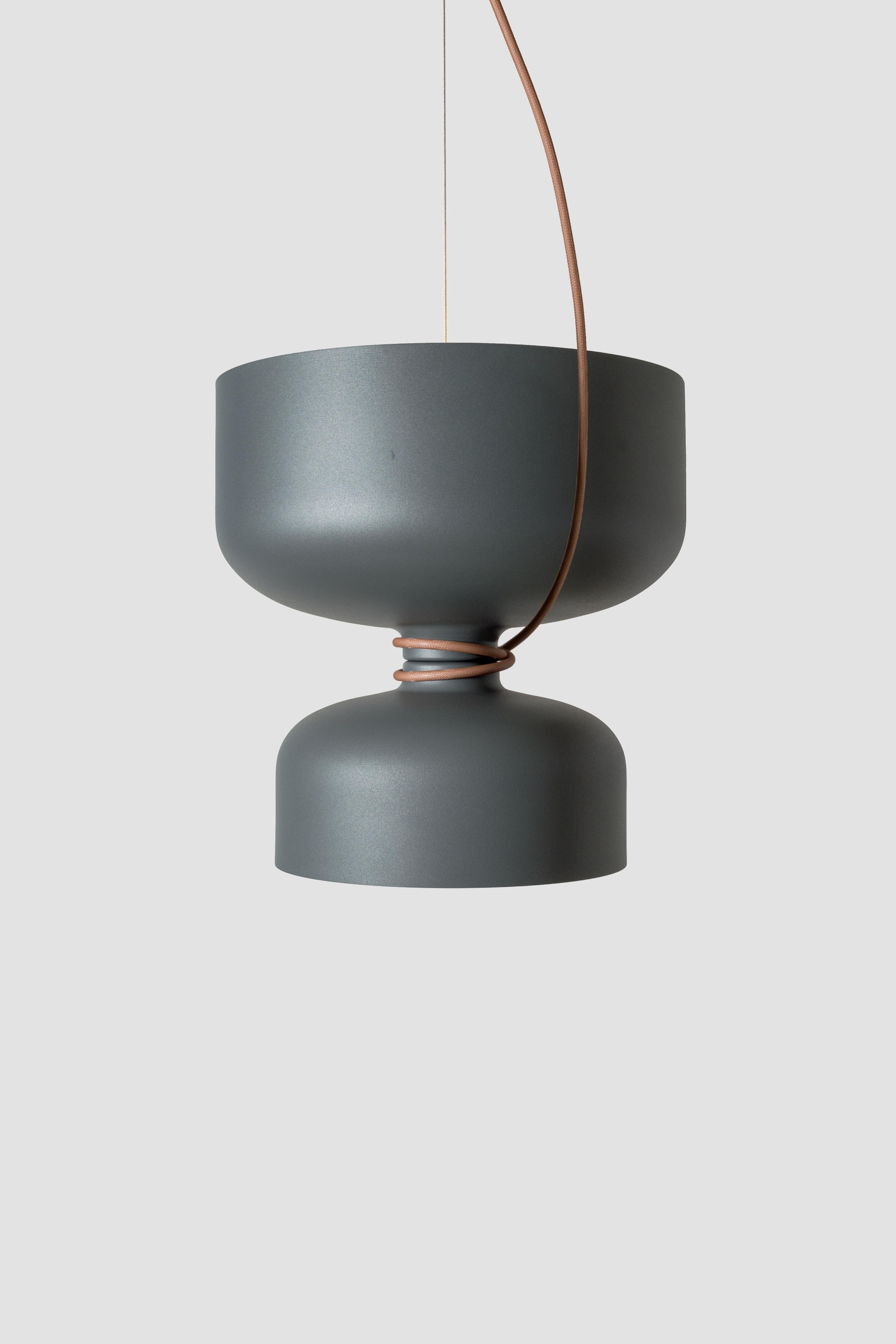 Organic Modern Spotlight Volumes, Pendant AB 'black' For Sale