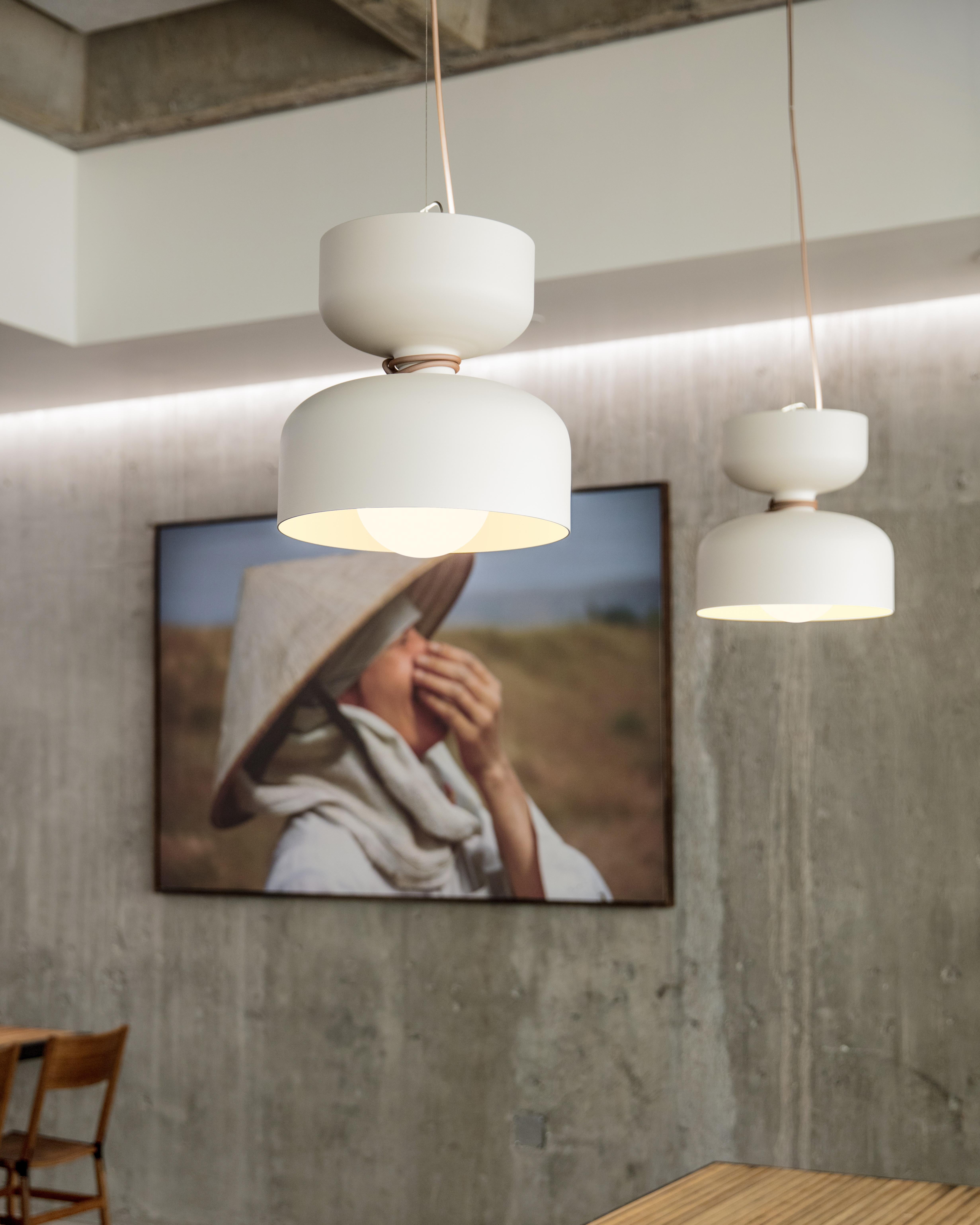 Volumes lumineux, suspension BD (sage) en vente 1