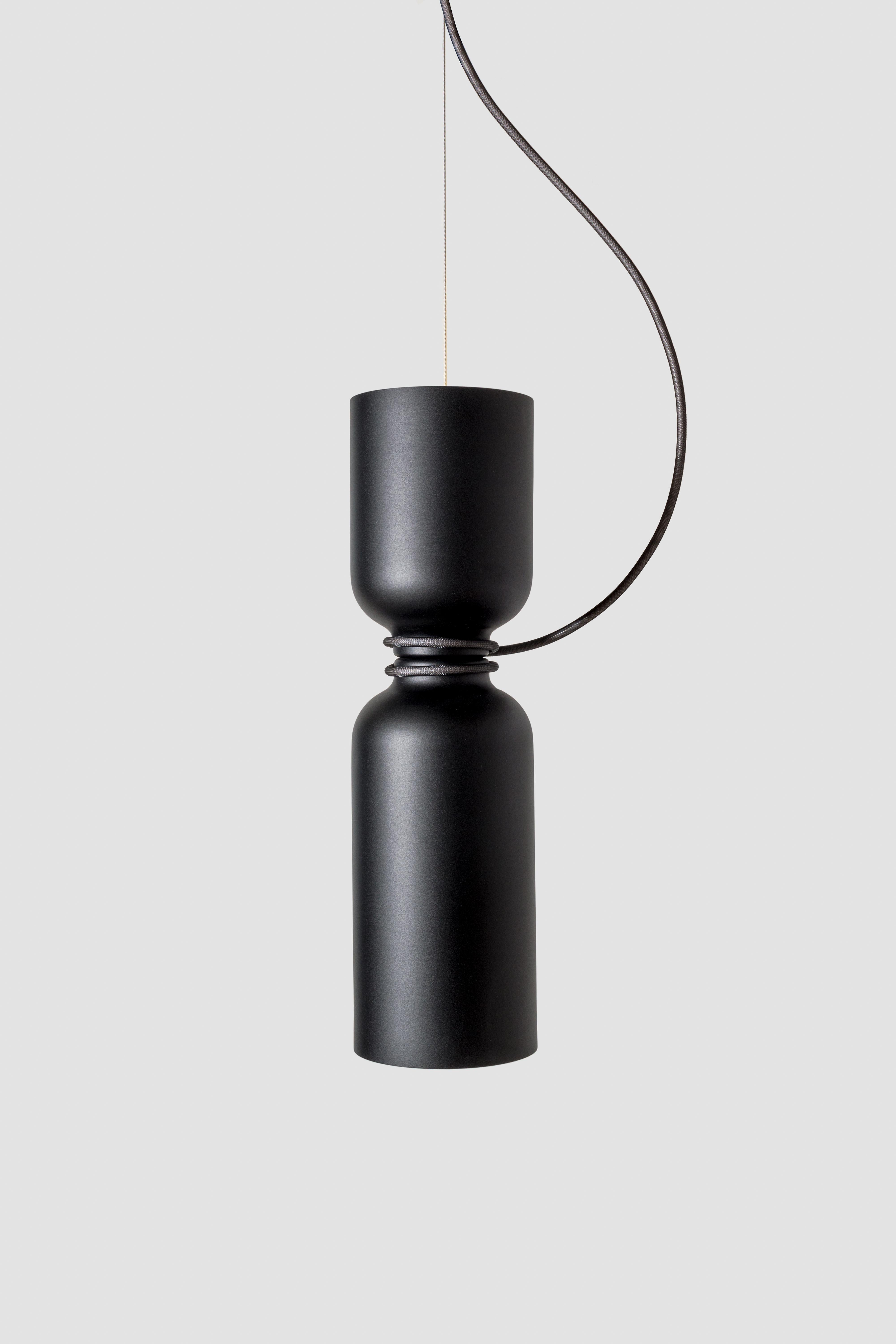 Organic Modern Spotlight Volumes, Pendant DC 'avocado' For Sale