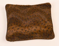 Spotted Velvet Pillow by Unattributed Weaver, Machine-Made, England