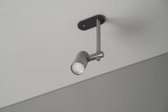 Spotty Small Raw Steel Ceiling Lamp by +kouple