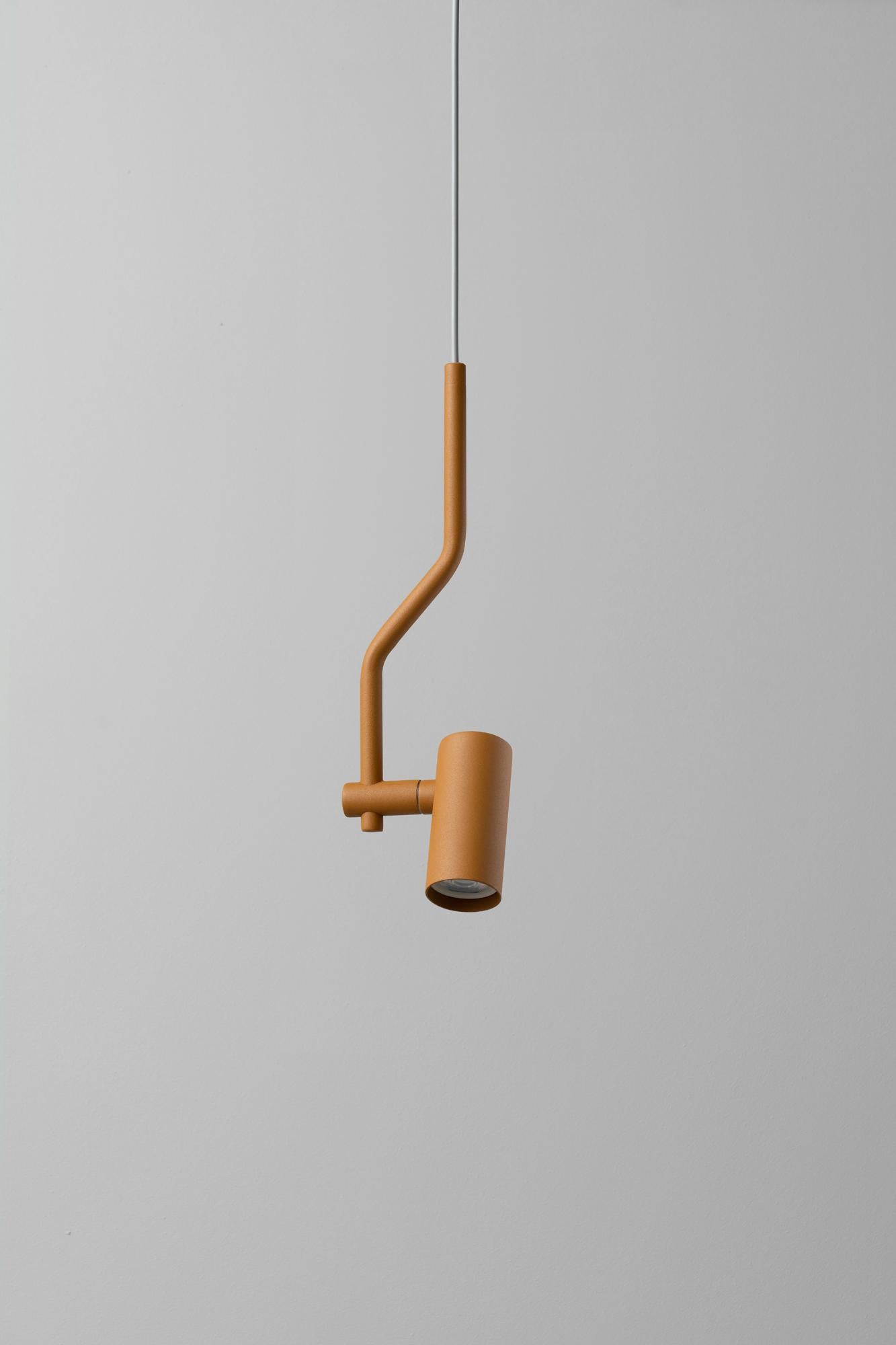 Powder-Coated Spotty Ultra Blue Pendant Lamp by +kouple For Sale