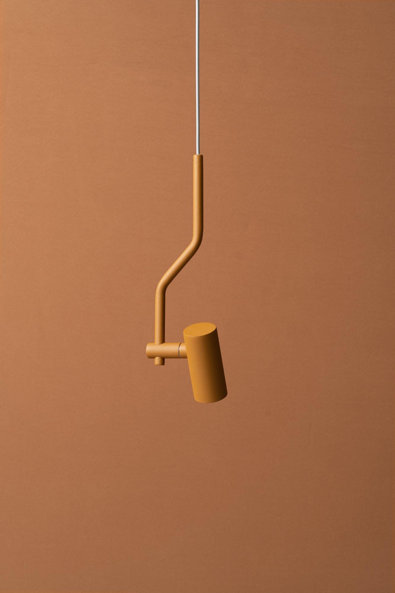 Contemporary Spotty Ultra Blue Pendant Lamp by +kouple For Sale