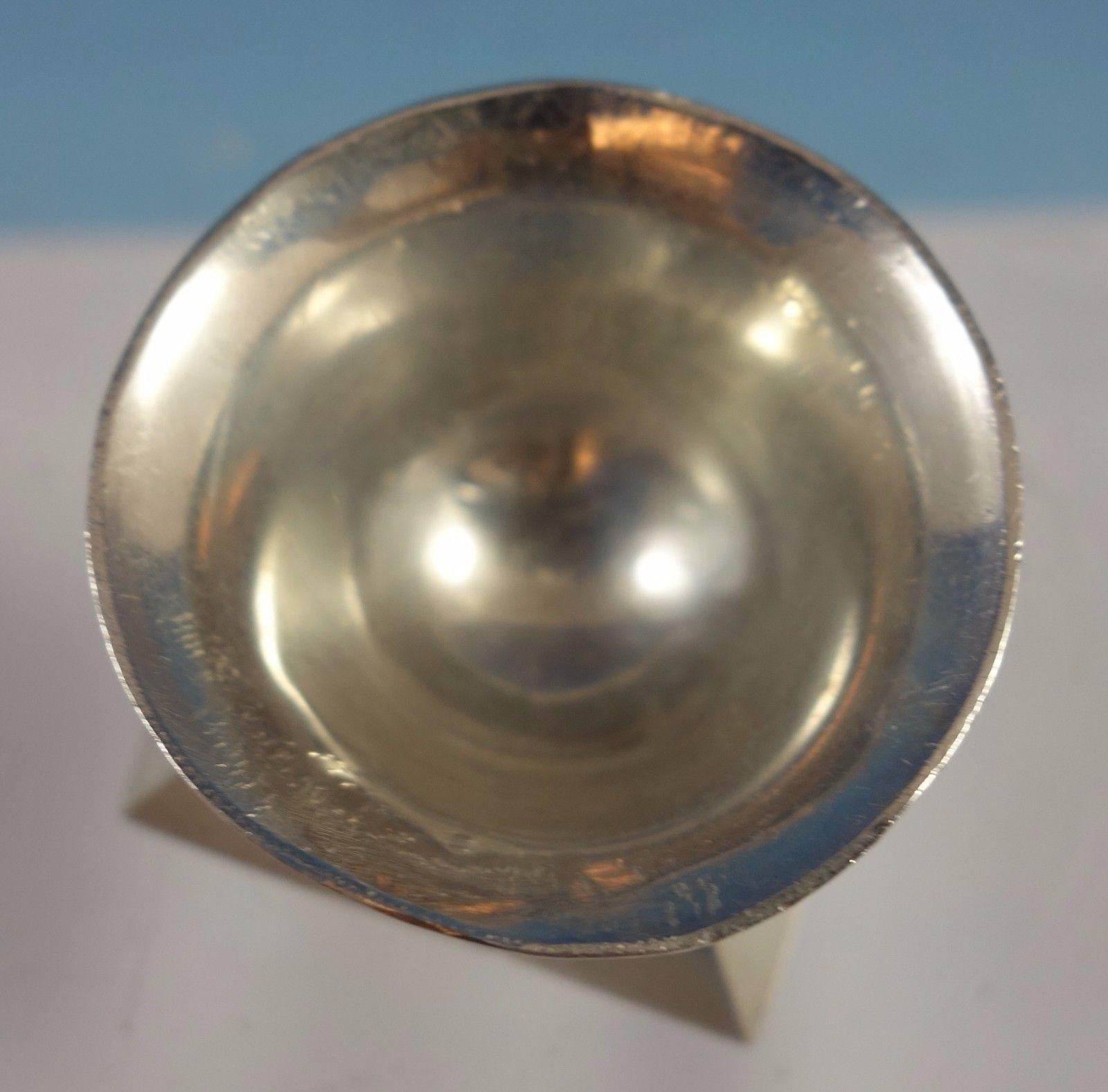 American Spratling Mexican Mexico Sterling Silver Salt Cellar Set of 2 Pieces